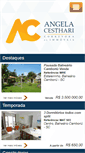 Mobile Screenshot of angelaimoveis.com.br